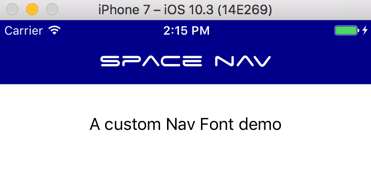 Change the font type of a NavigationPage Title in Xamarin Forms